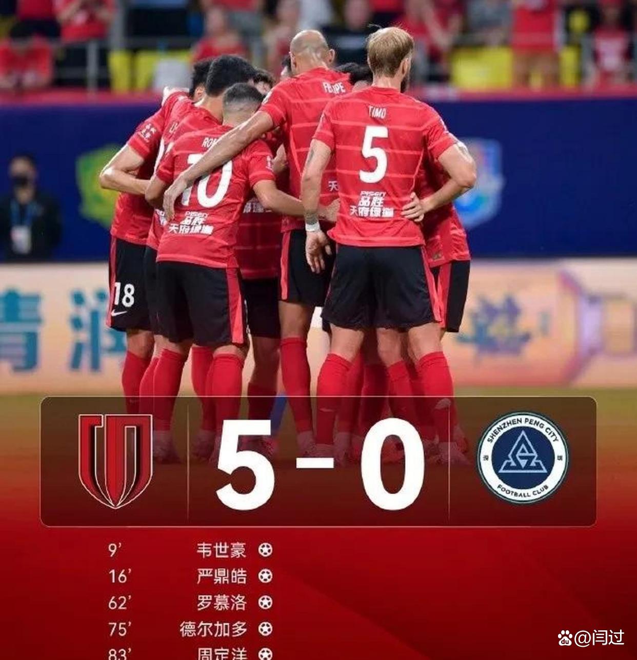 国安最大收获不是半程冠军，海港领先泰山7分，4队争冠，5队危险