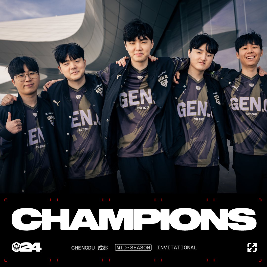 LOL-MSI：四战全胜强势登顶，GEN3-2击败T1成功卫冕MSI冠军的简单介绍